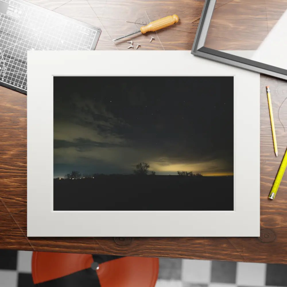Sunset Mountain Photography Print | Golden Hour Landscape Print