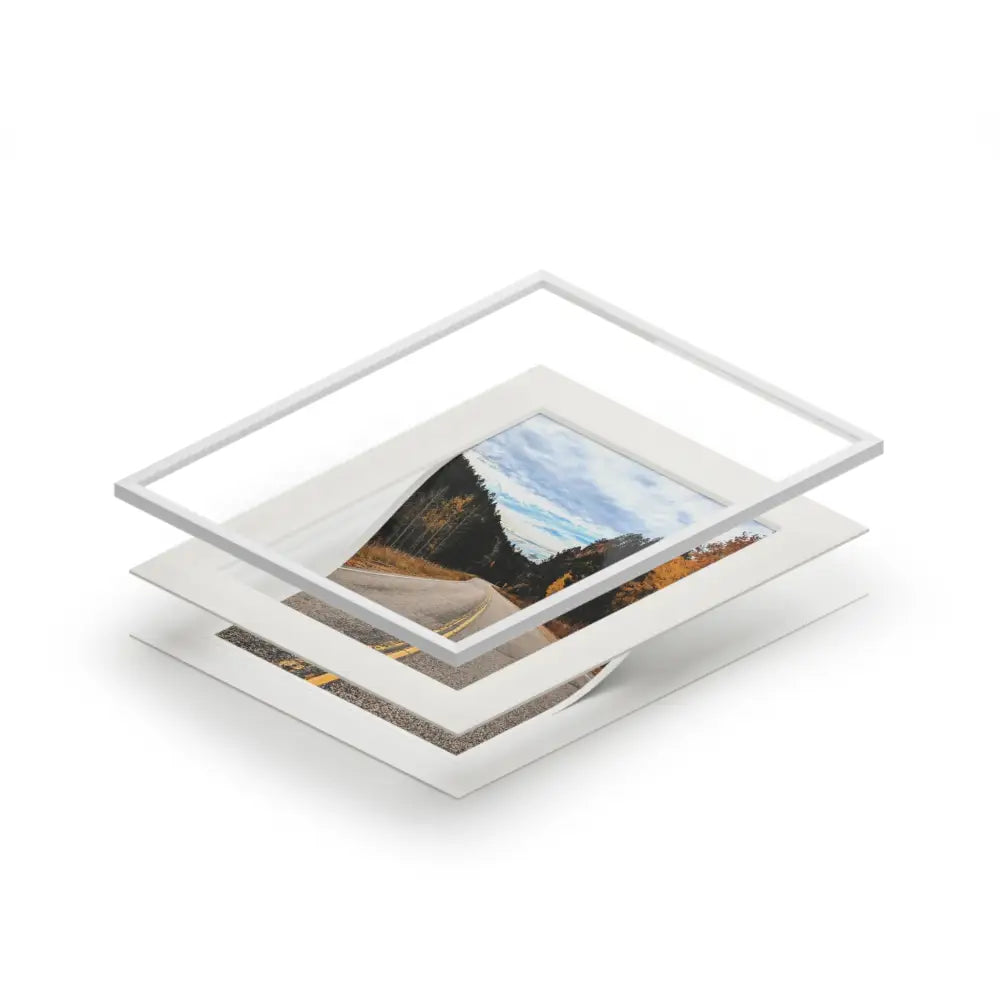 Mountain Road Photography Print | Adventure Landscape Art Print