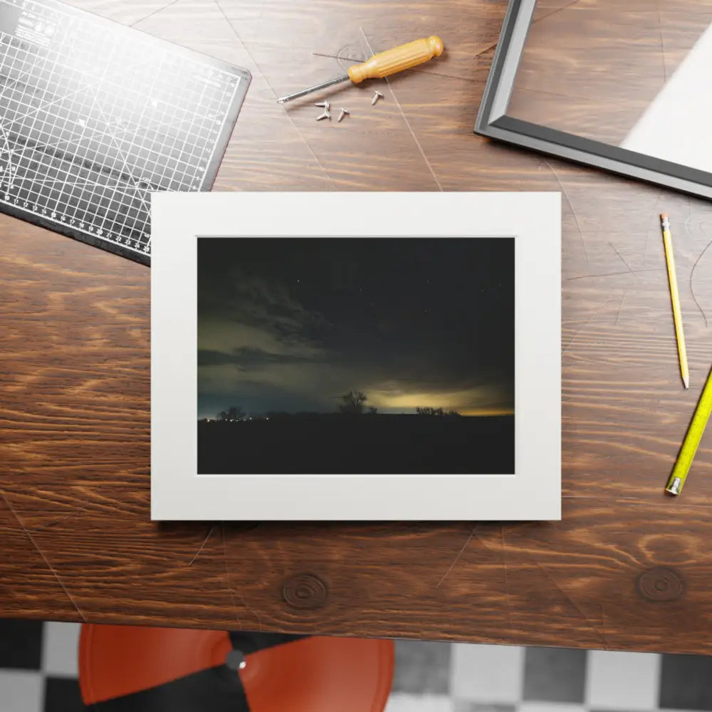 Sunset Mountain Photography Print | Golden Hour Landscape Print