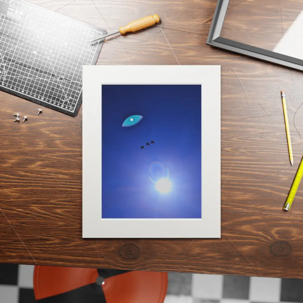 Three Stars Below - Photography Art Print Home Decor