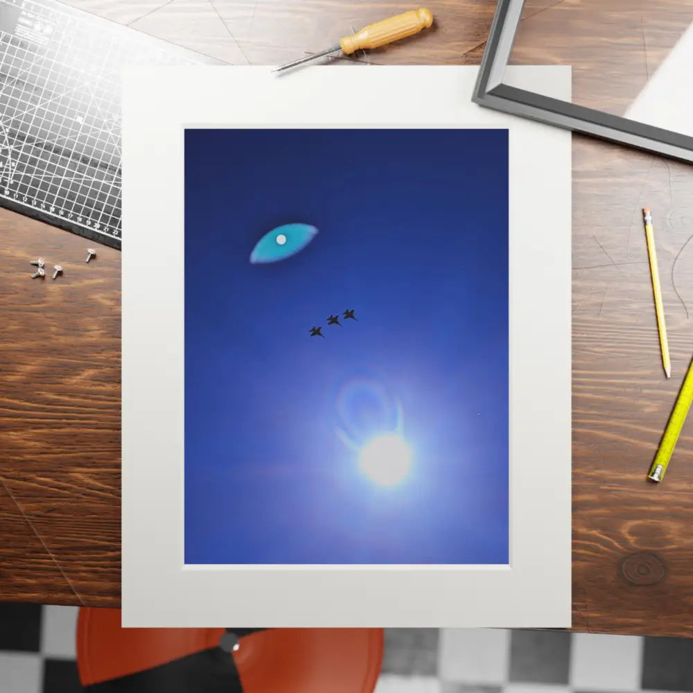 Three Stars Below - Photography Art Print Home Decor